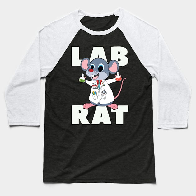 Lab Tech Lab Rat Chemist Laboratory Technician Baseball T-Shirt by T-Shirt.CONCEPTS